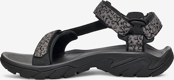 TEVA Hiking Sandals 'Terra Fi 5 Universal' in Black: front