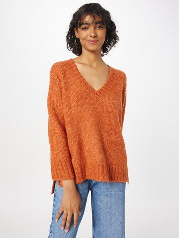 Kaffe Sweater 'Alioma' in Brown: front