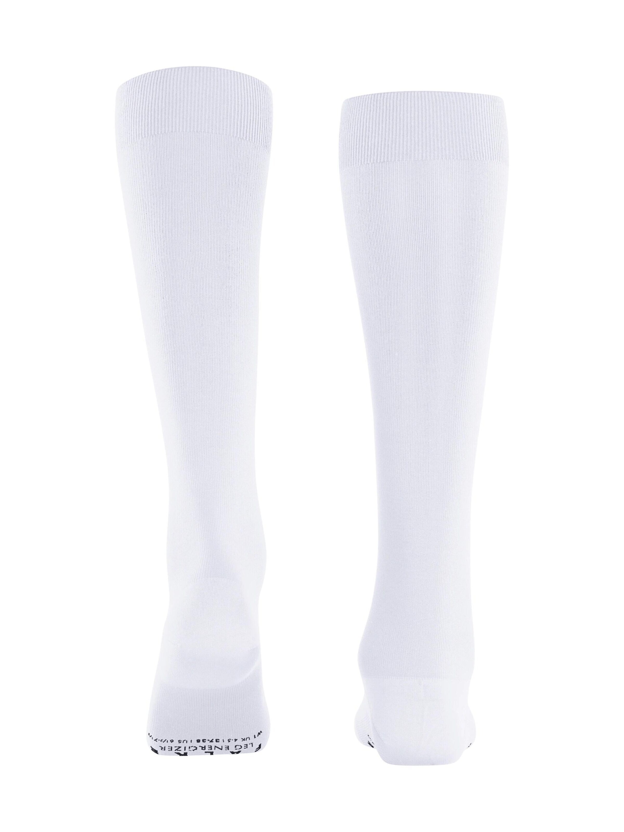 FALKE Overknee Strümpfe 'Energizer'‌‌‌‌‌‌‌‌‌‌ in Weiß