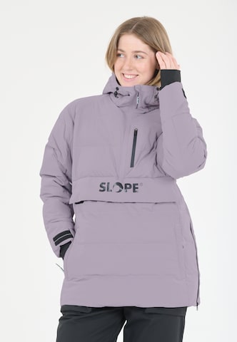 SLOPE Skijacke 'Thumper' in Lila: Vorderseite