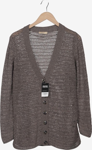 OUI Strickjacke XL in Braun: Vorderseite