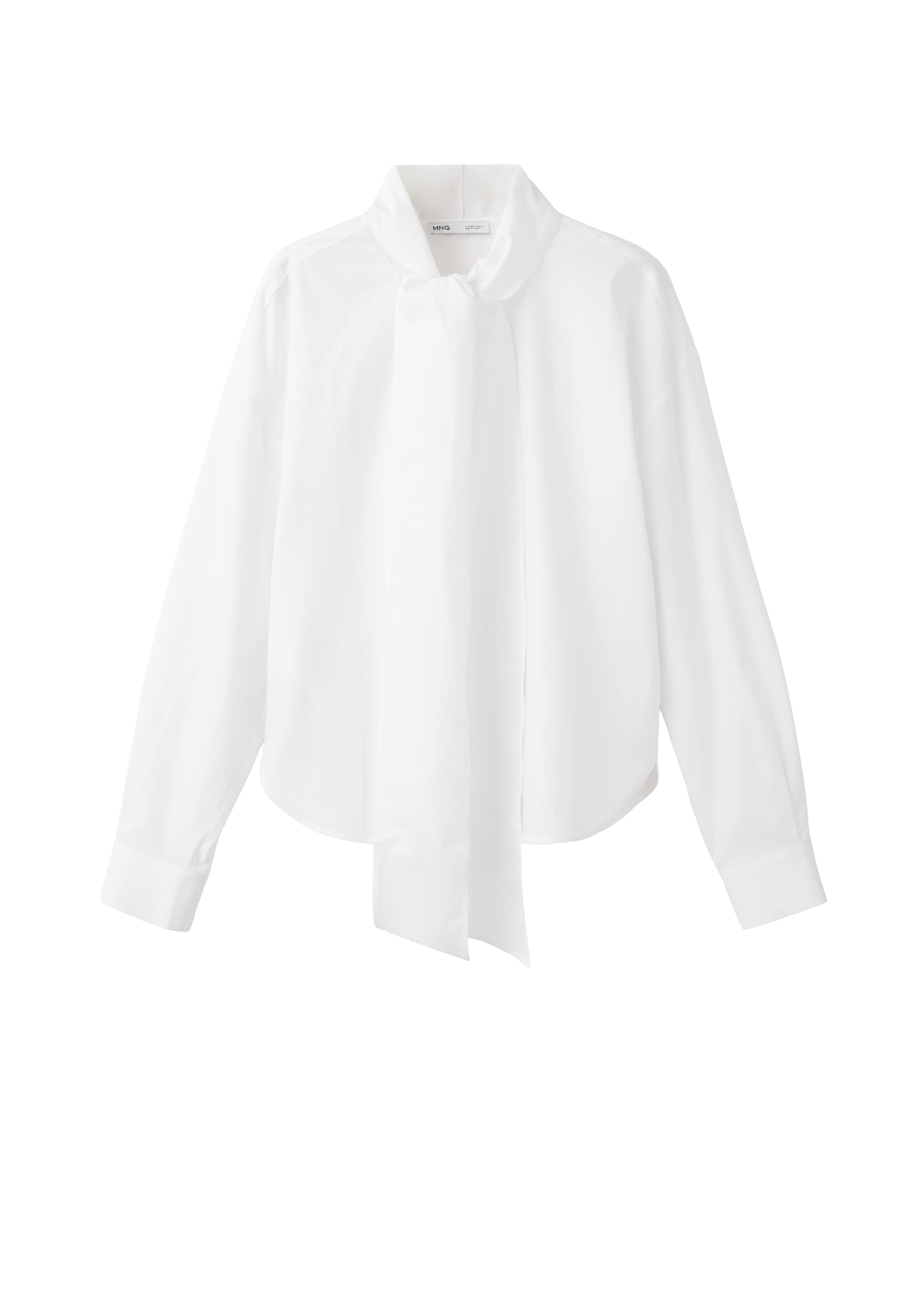 MANGO Bluza 'PARIS' | bela barva: sprednja stran
