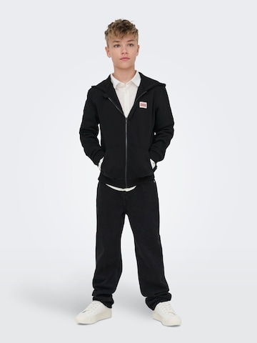 Veste de survêtement 'OSJCeres' Only & Sons Junior en noir