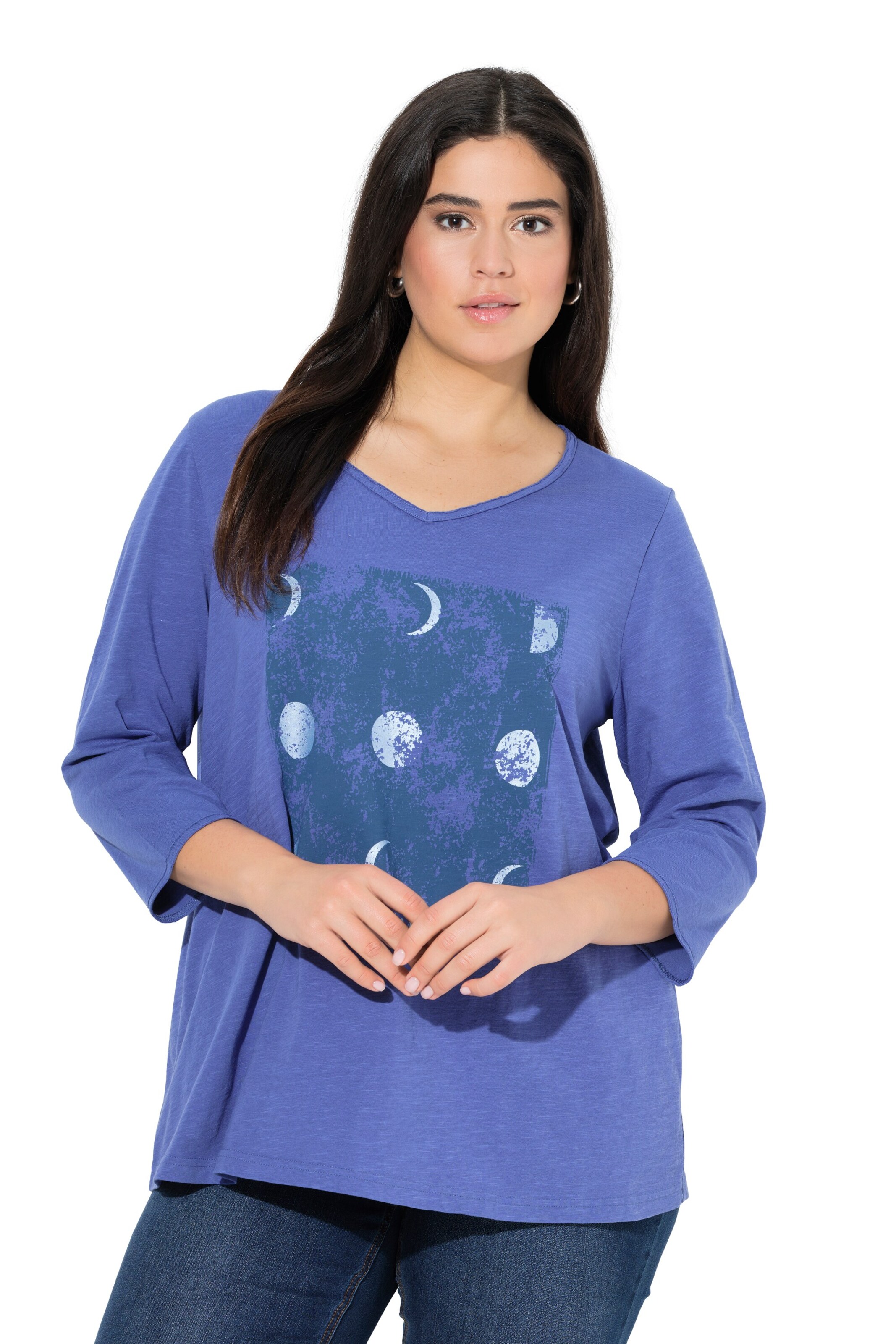 Ulla Popken Shirt in Blue: front