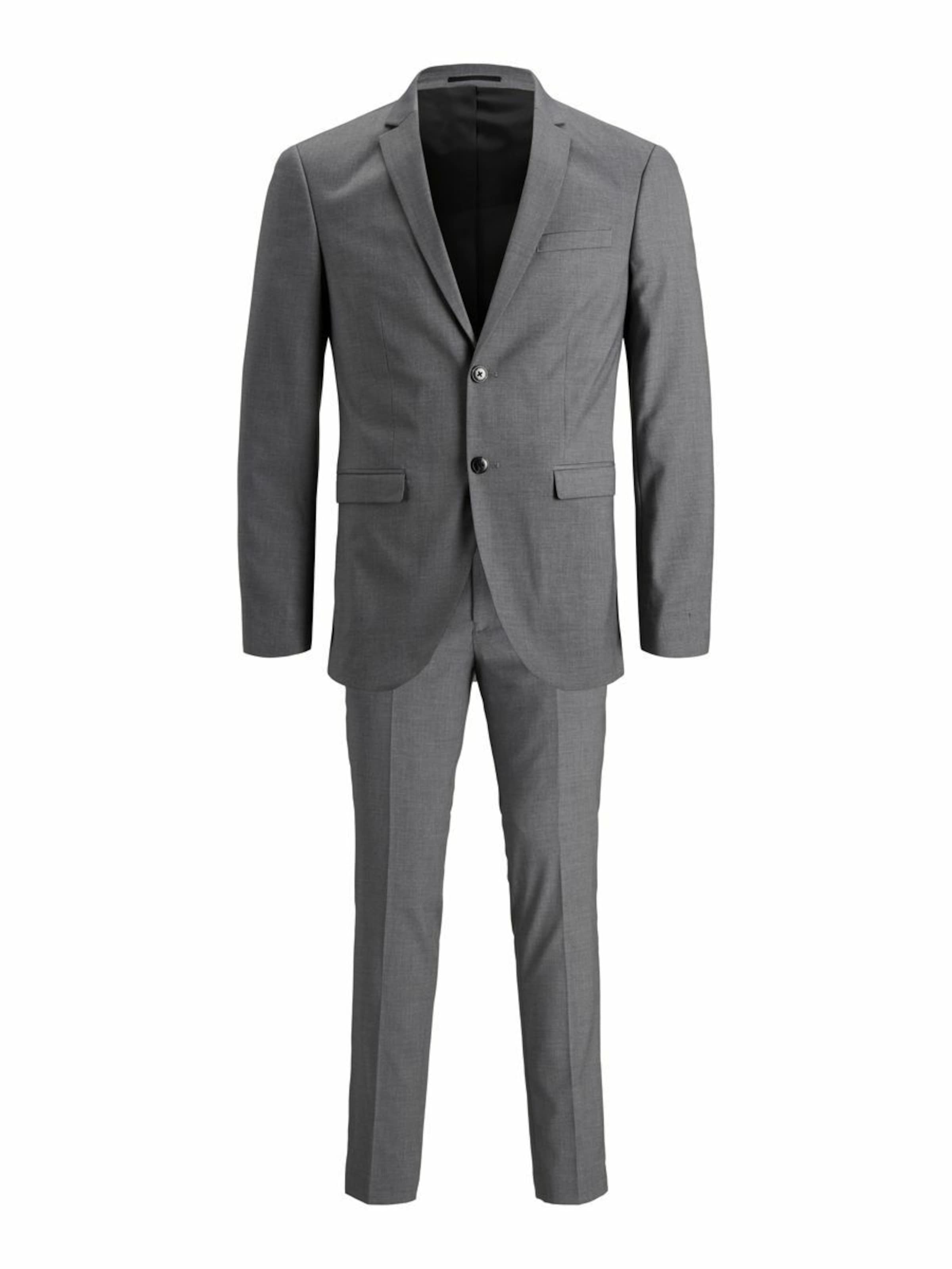 JACK &amp; JONES Slimfit Pak &#x27;Franco&#x27; in Grijs: voorkant