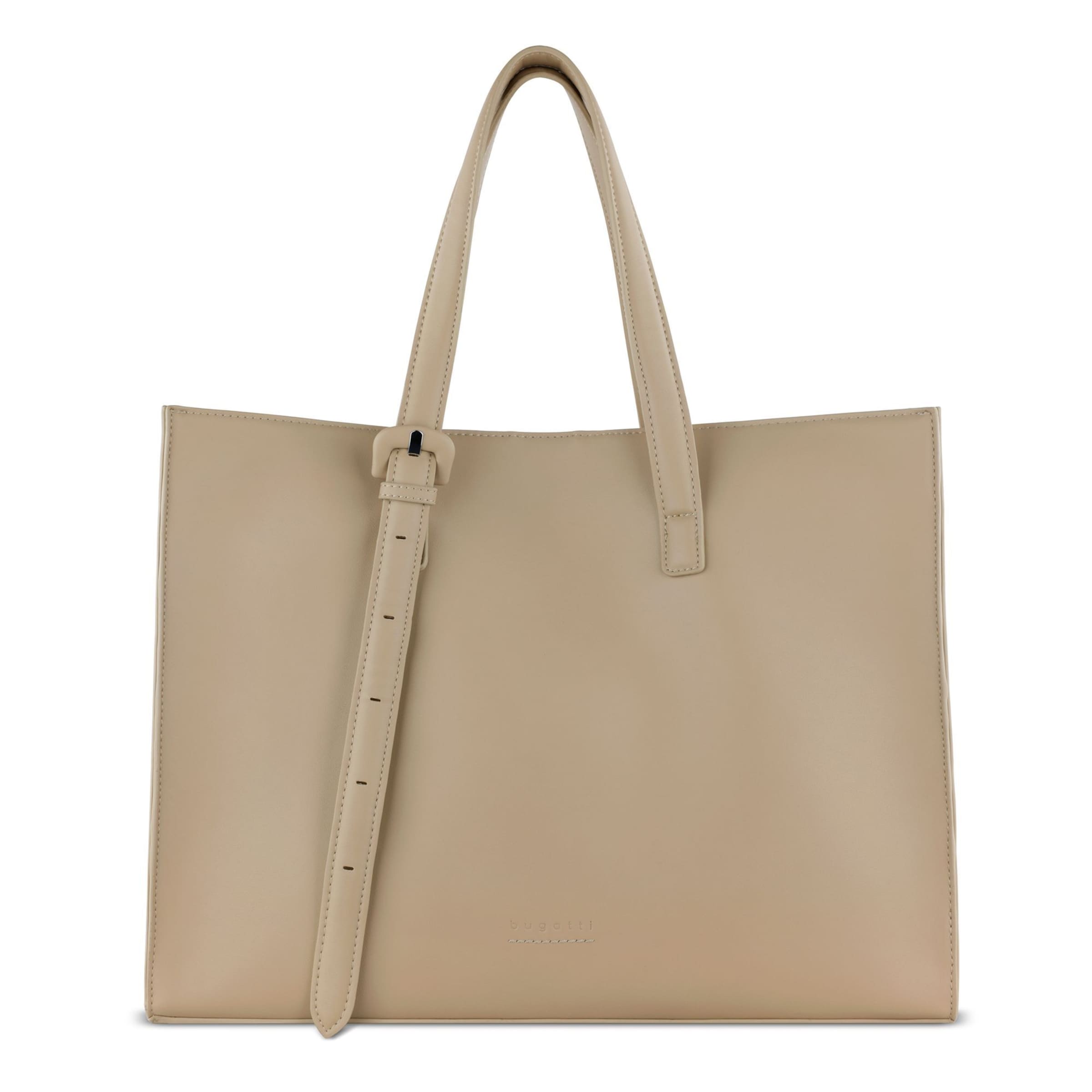Shopper 'Luna' di bugatti in beige: frontale