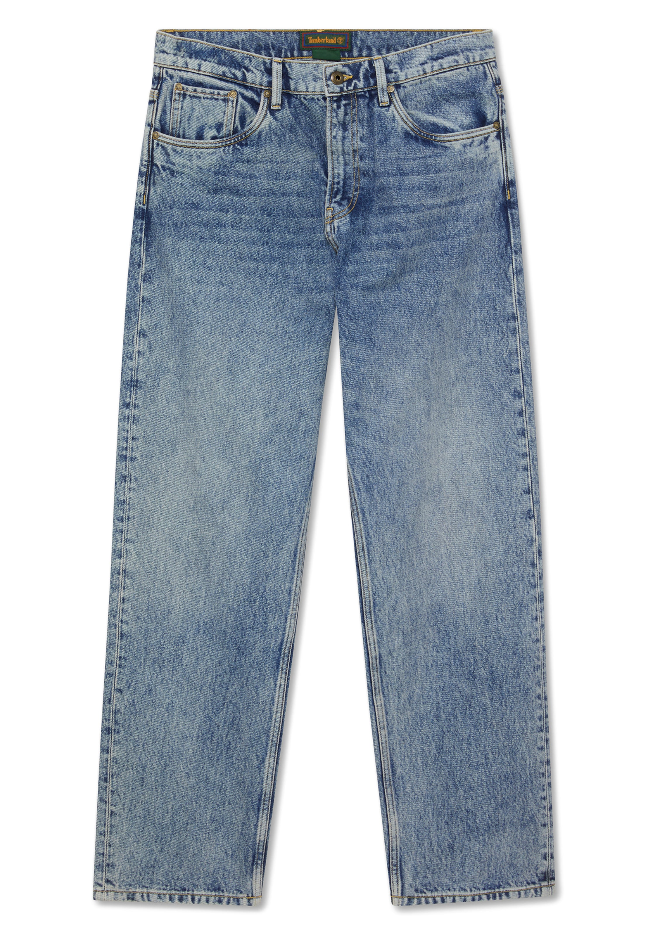 TIMBERLAND Regular Jeans i blå: framsida