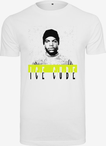 Mister Tee Shirt 'Ice Cube' in Wit: voorkant