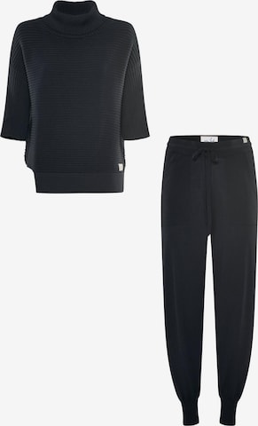 YOU LOOK PERFECT Leisure suit in Black: front
