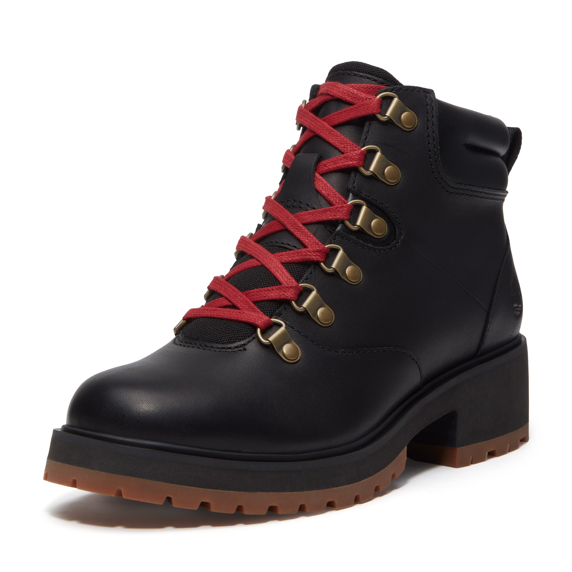 TIMBERLAND Schnürstiefelette in Schwarz: Vorderseite