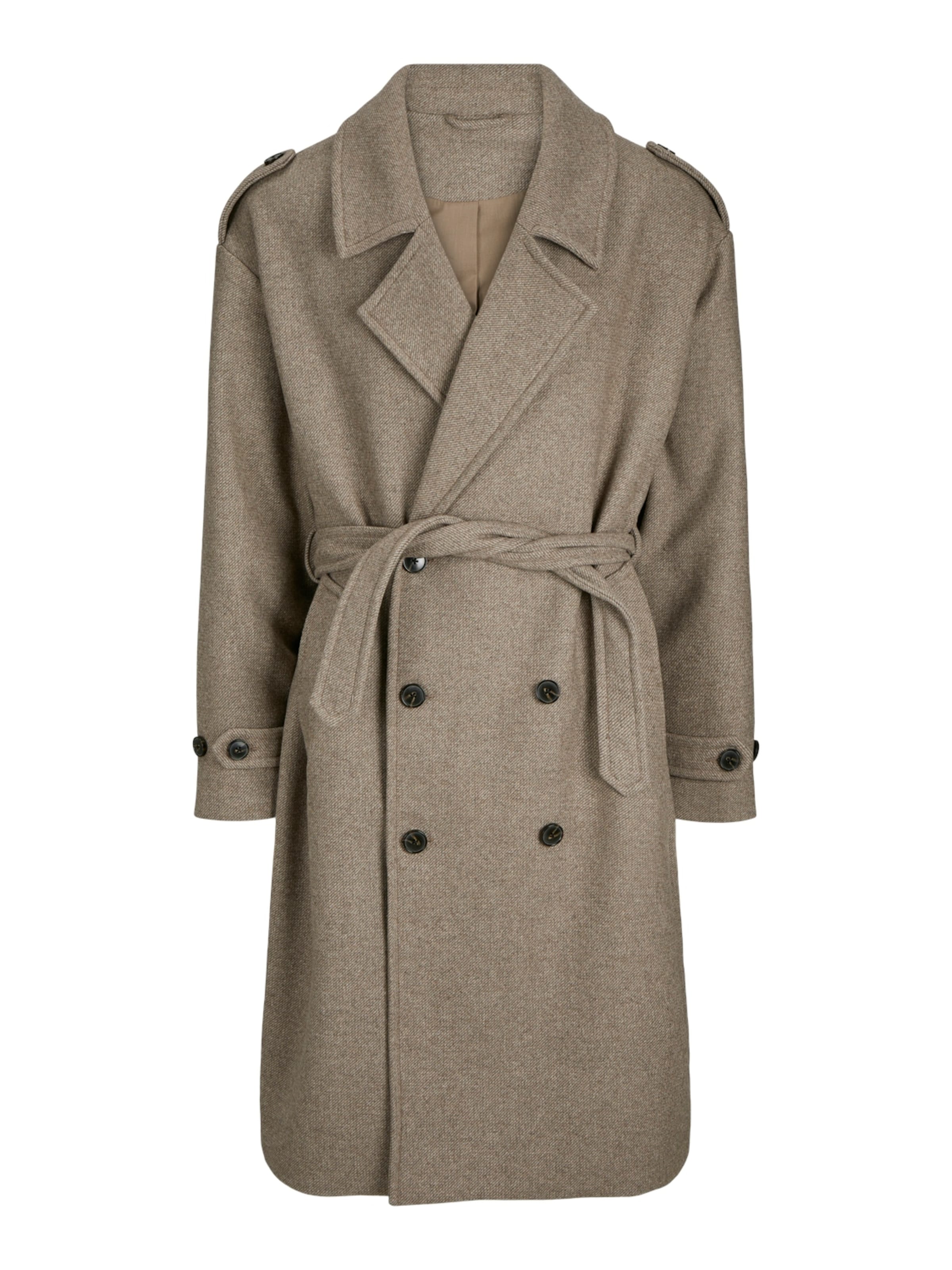 JACK & JONESPrijelazni kaput 'JORNOHO' - bež boja: prednji dio