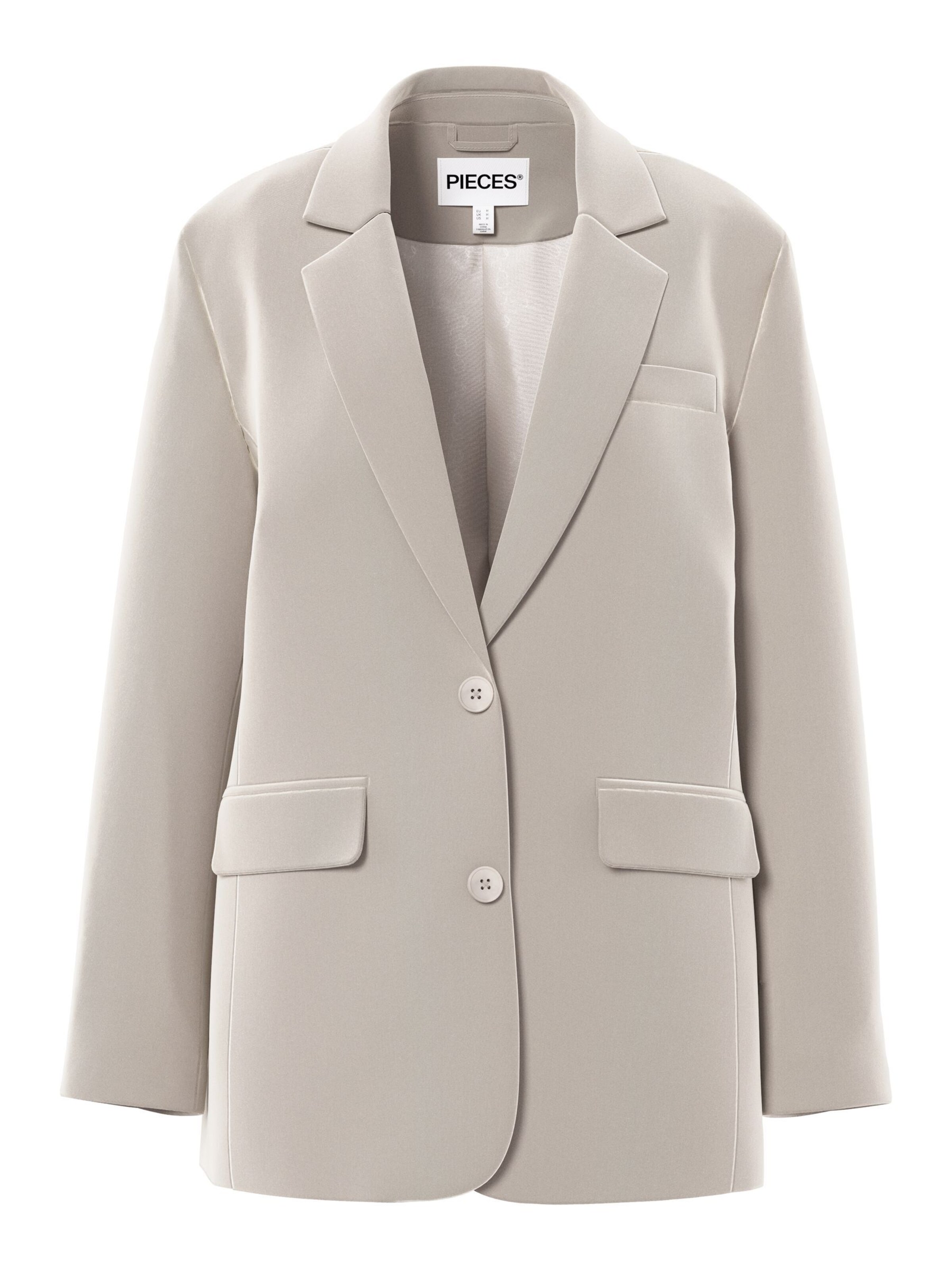 Blazer 'PCKamil' PIECES en gris : devant