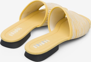 CAMPER Mules ' Twins ' in Yellow