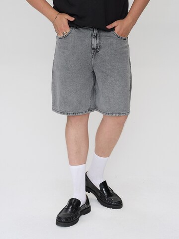 Dxnmxrk Wide leg Jeans 'DXGeran' in Grey: front