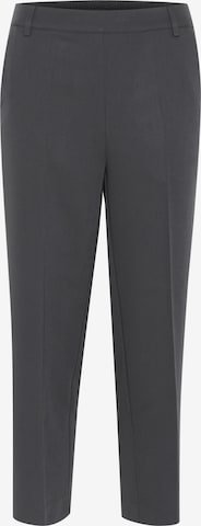 Kaffe Spodnie w kant 'Sakura' w kolorze szary: przód