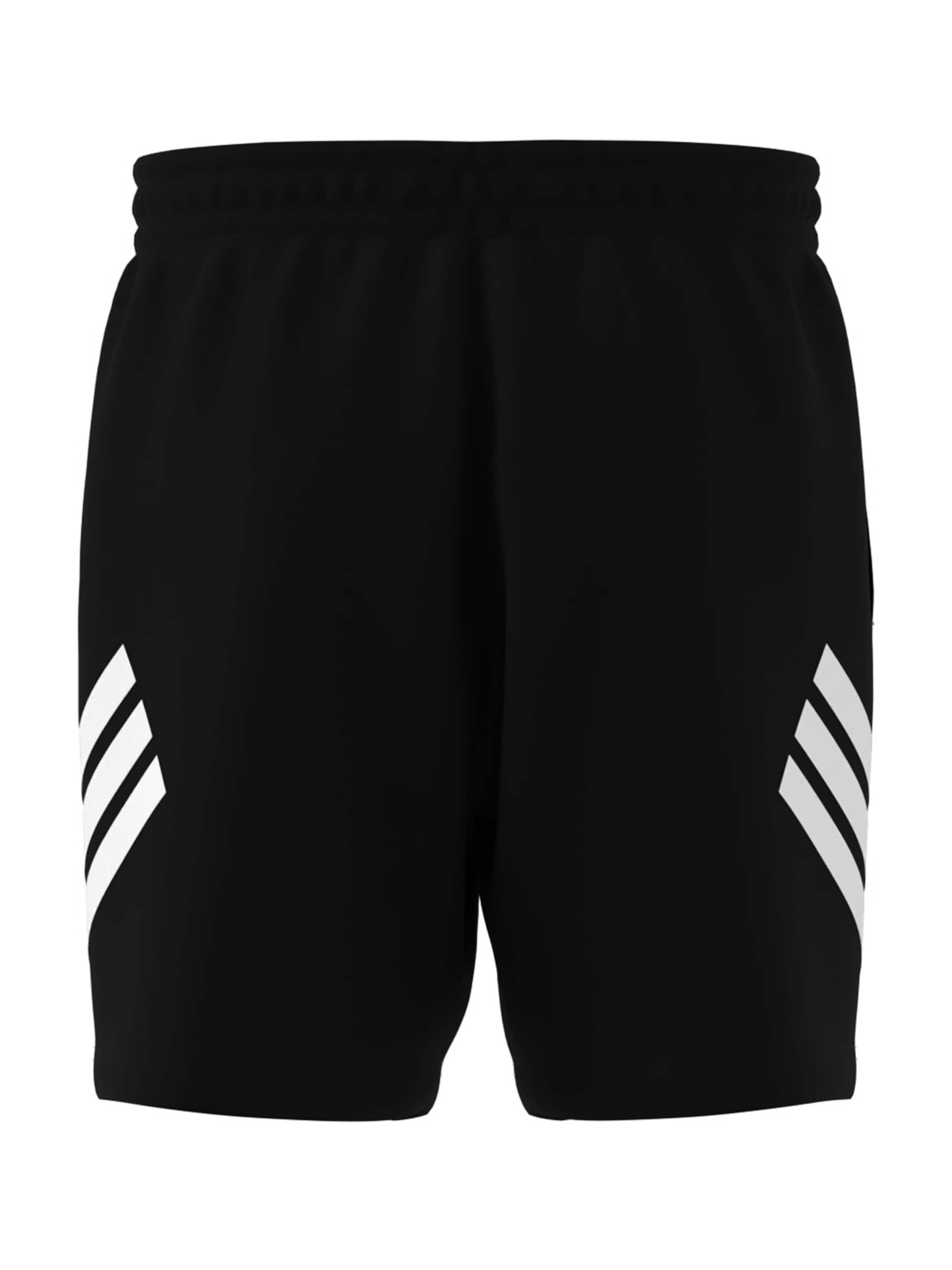 ADIDAS SPORTSWEAR Štandardný strih Športové nohavice 'Future Icons' - Čierna