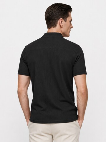 ALLTHEMEN Shirt 'Freiheit' in Black