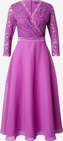 SWING Kokteilové šaty - fialová: predná strana