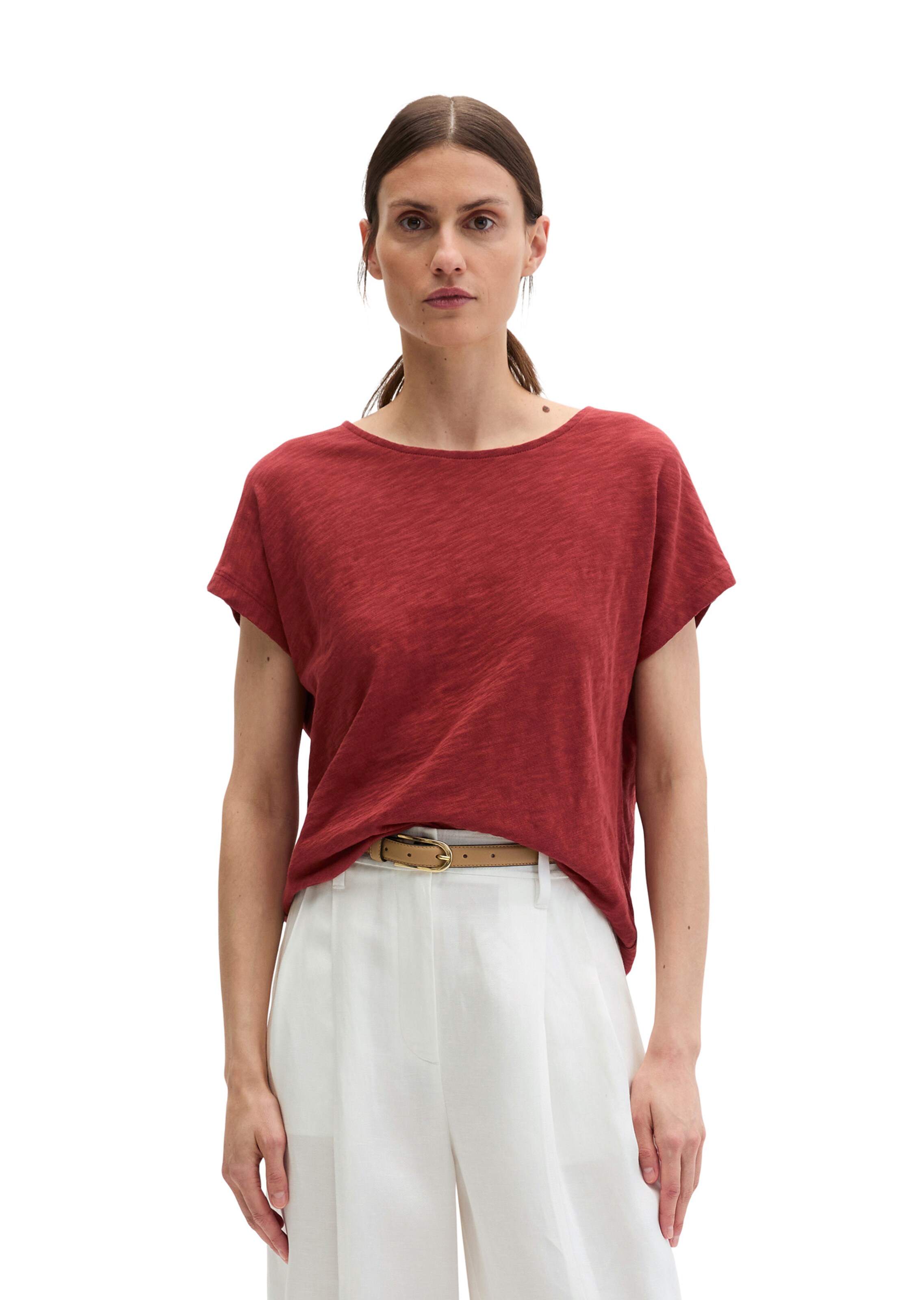 Marc O'Polo Shirt in Red: front