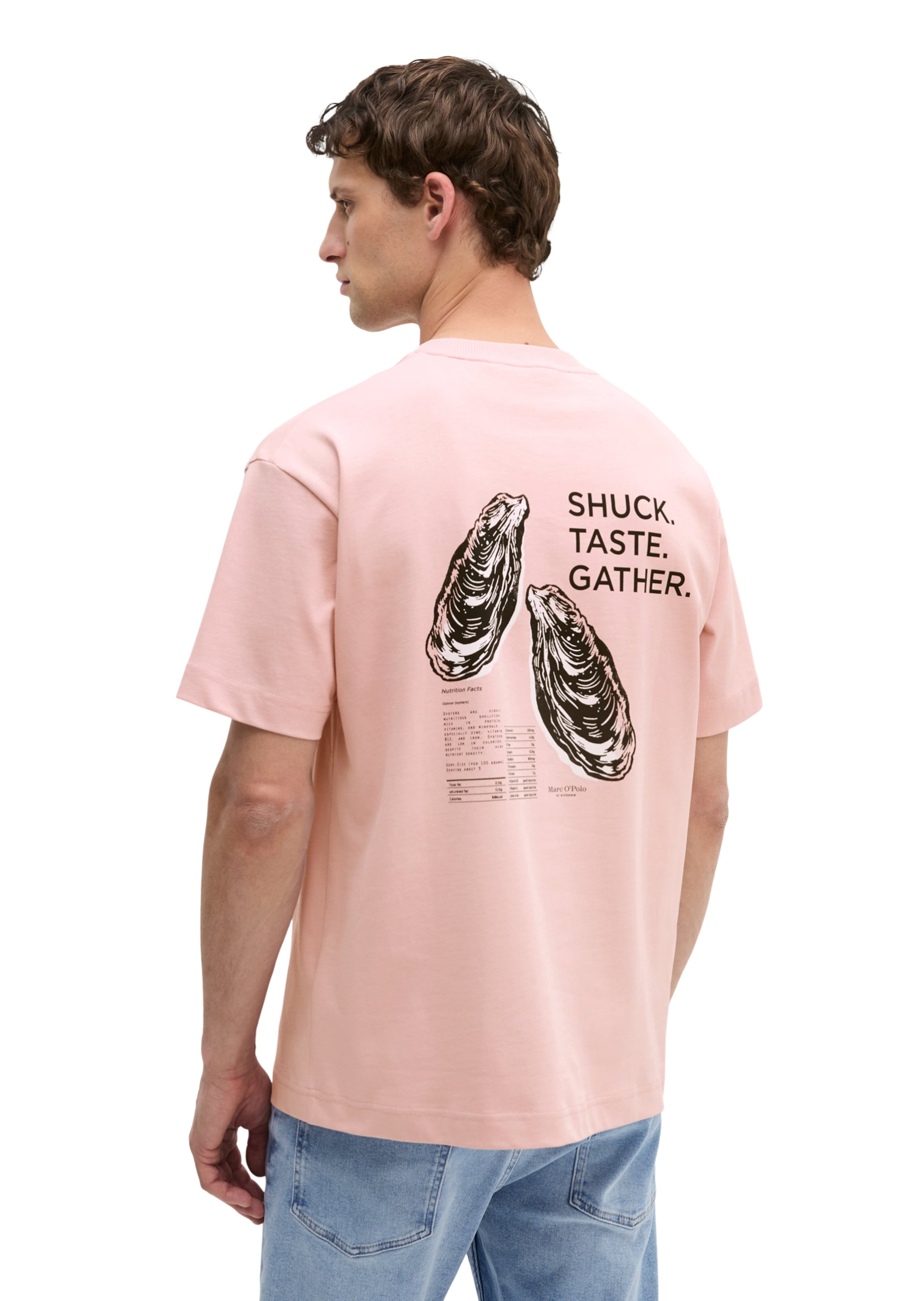 Marc O'Polo Shirt in Roze: voorkant