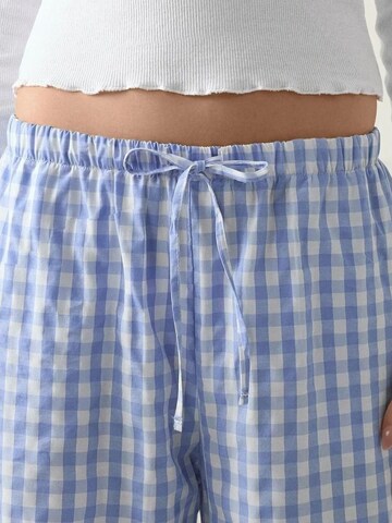 Hiccup - Perna larga Calças em azul