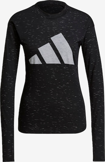 ADIDAS PERFORMANCE Funktionsshirt in graumeliert / schwarz, Produktansicht