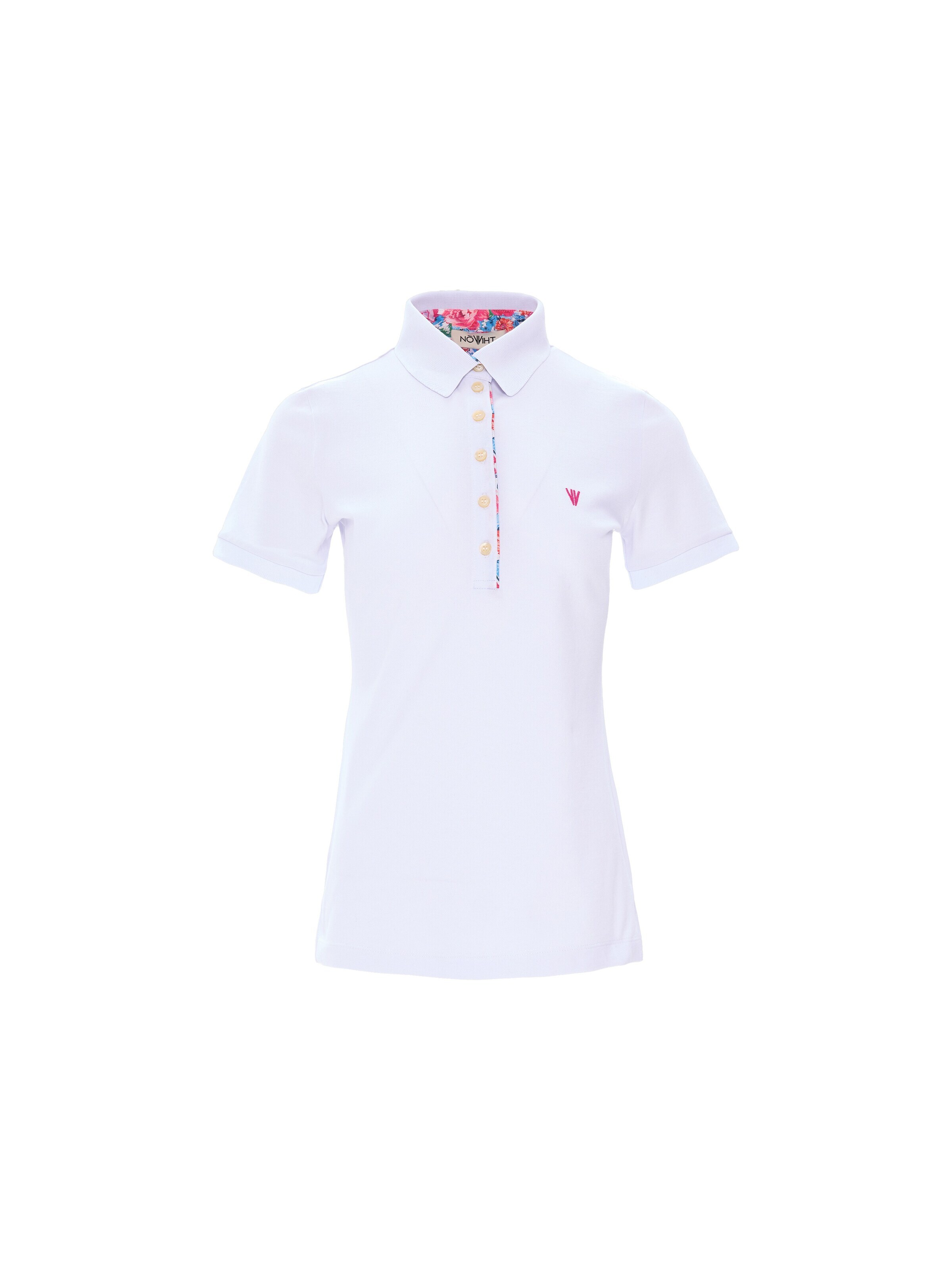 T-shirt 'Camille' NOWIHT en blanc : devant