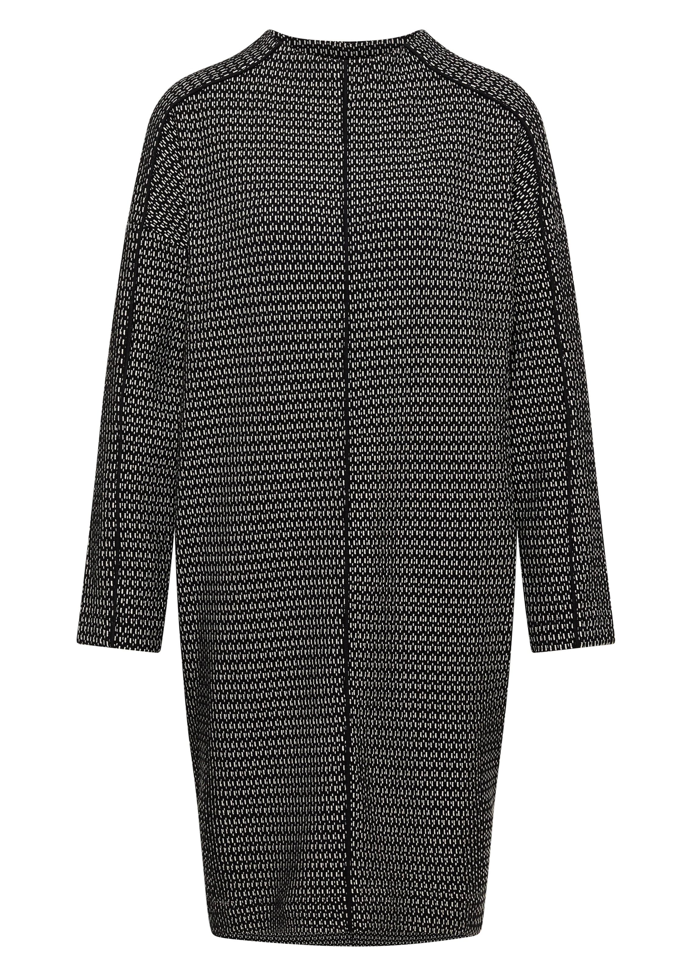 CECIL Strickkleid in schwarz / weiß, Produktansicht