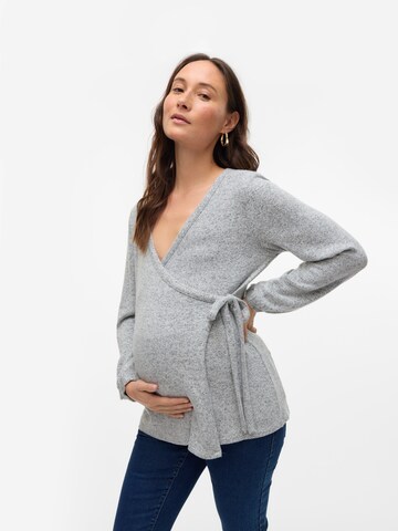 T-shirt 'MLAlice' MAMALICIOUS en gris