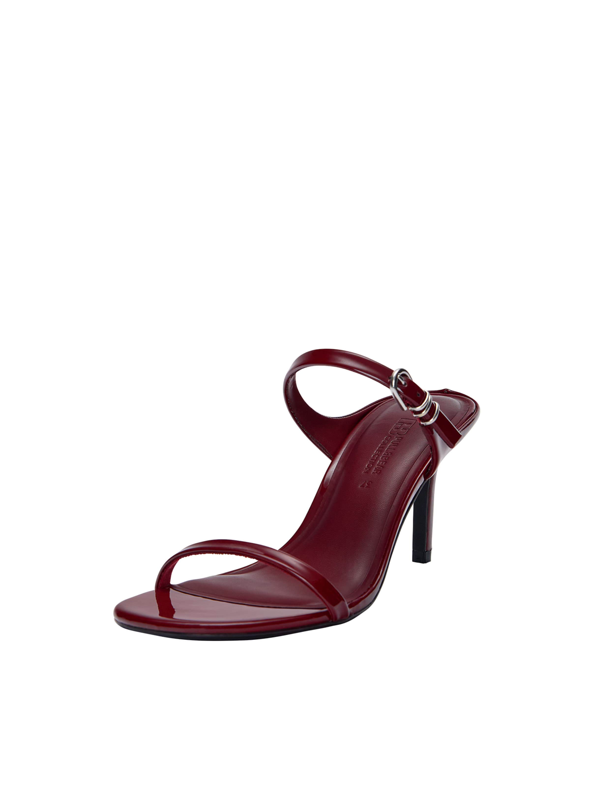 Mule Pull&Bear en marron : devant