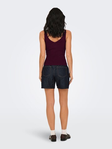 JDY Gebreide top 'JDYNanna' in Lila