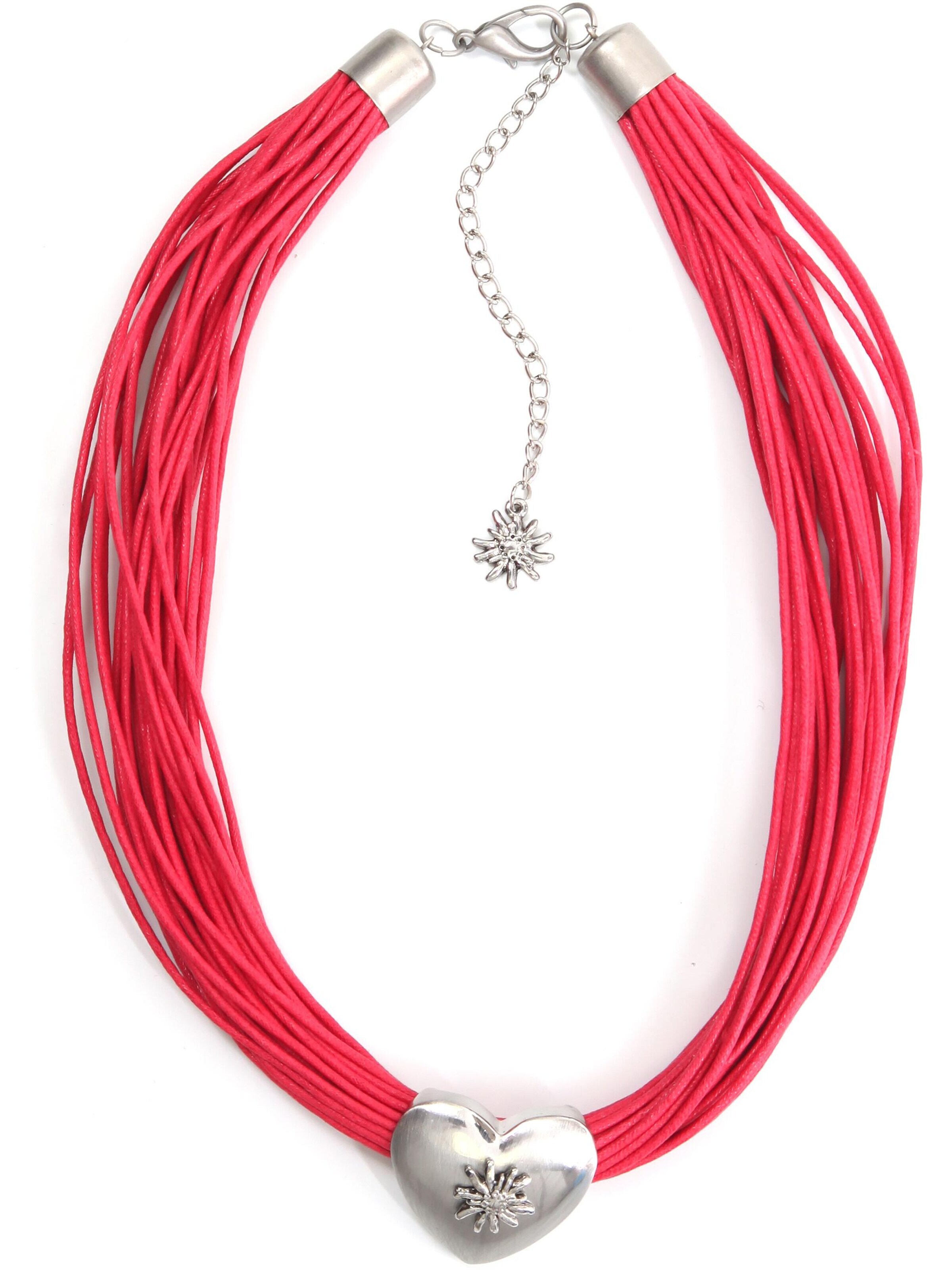 Allgäu Rebell Necklace 'Vroni' in Onesize in Red, Item view