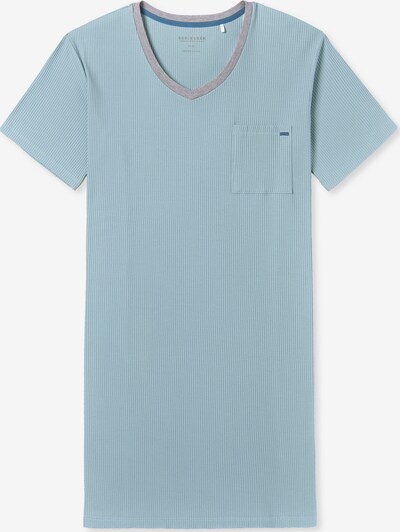 SCHIESSER Nachthemd ' Casual Nightwear ' in hellblau, Produktansicht