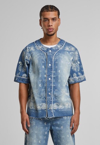 Karl Kani Comfort fit Overhemd in Blauw