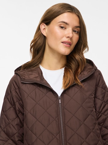 VILA Between-Seasons Coat 'VITATE' in Brown
