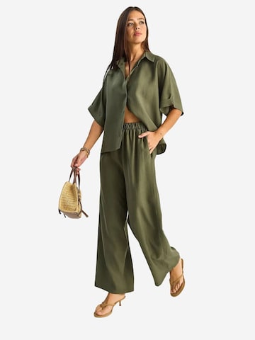 Bianco Lucci - Roupa de casa 'Zweiteiliges Set' em verde