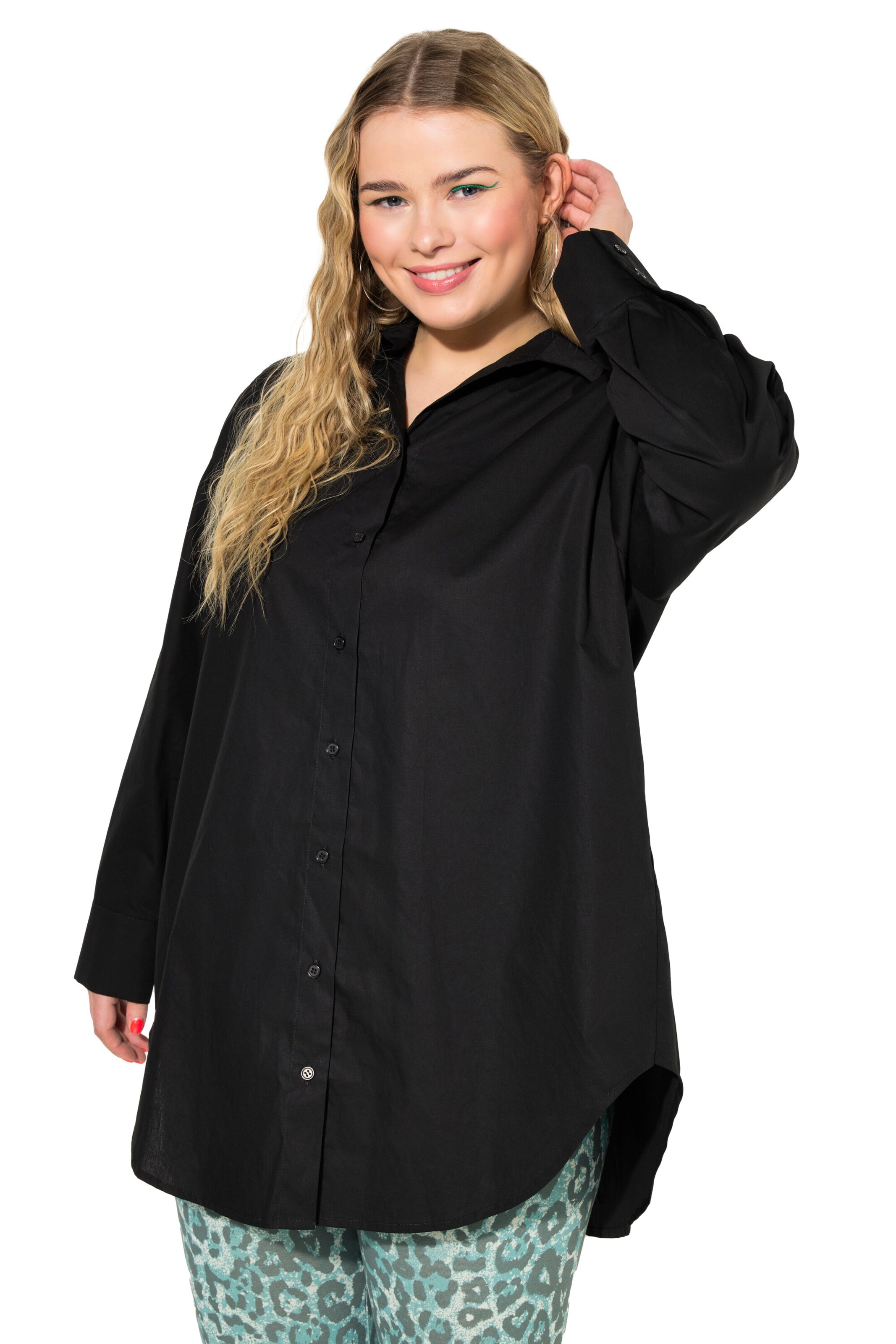 Studio Untold Bluse in Schwarz: Vorderseite