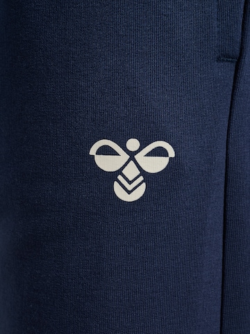 Hummel Tapered Workout Pants 'Tukas' in Blue