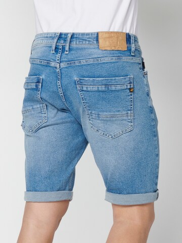 KOROSHI Regular Shorts in Blau