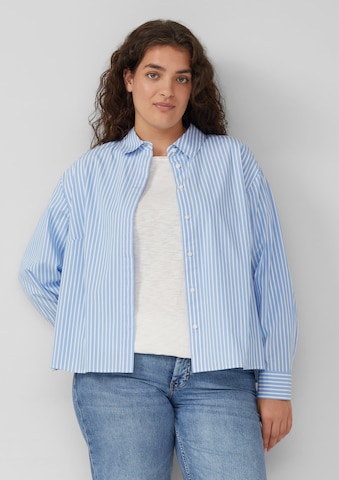 Chemisier s.Oliver en bleu : devant