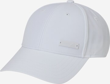 Casquette de sport ADIDAS SPORTSWEAR en blanc : devant