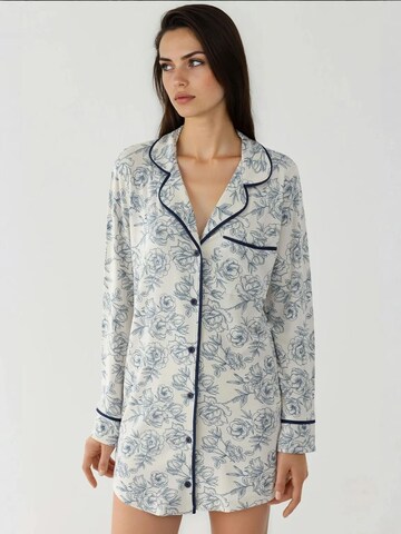 Chemise de nuit Hiccup en blanc