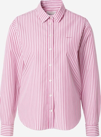 Chemisier GANT en rose : devant