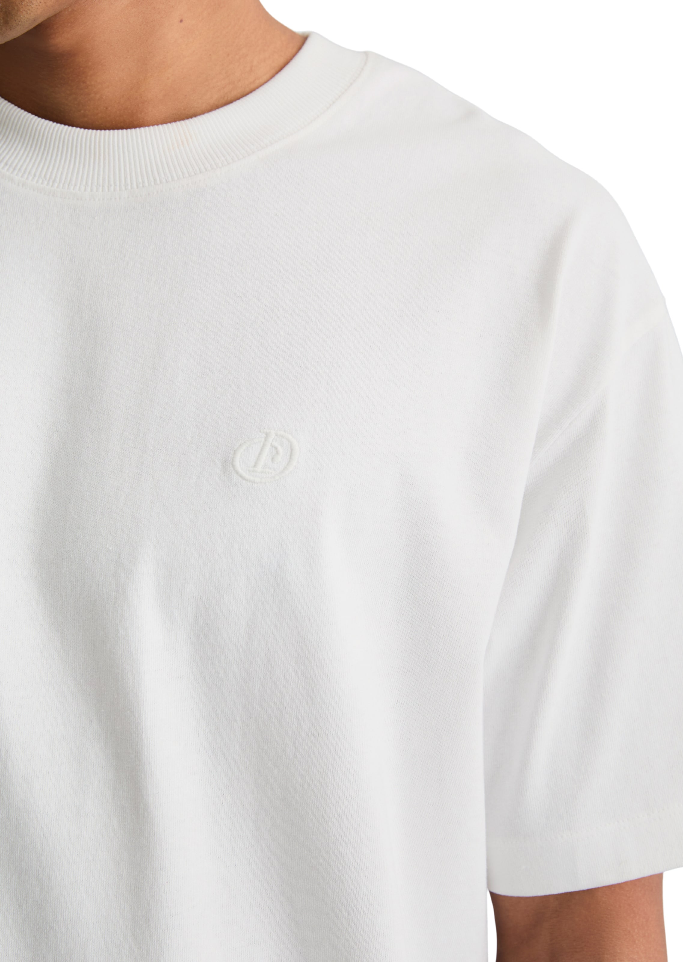 Marc O'Polo DENIM T-Shirt in Weiß: Vorderseite