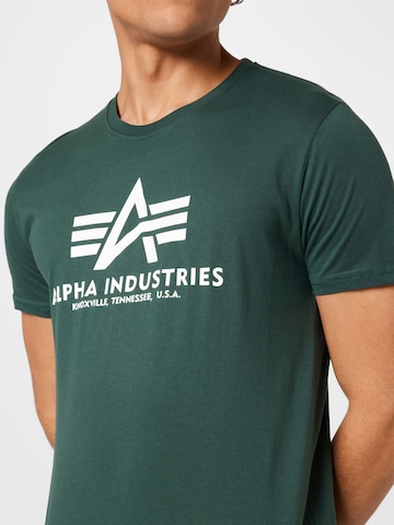 ALPHA INDUSTRIES T-shirt i grön