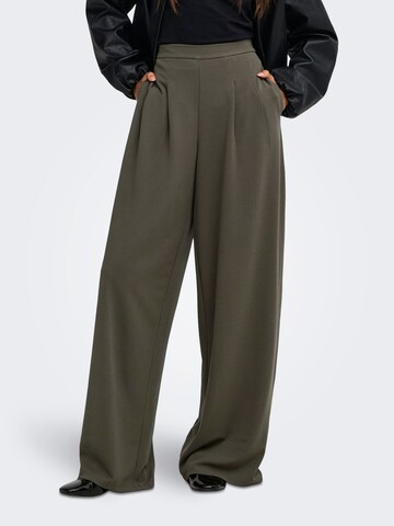 Wide Leg Pantalon 'ONLBang' ONLY en gris
