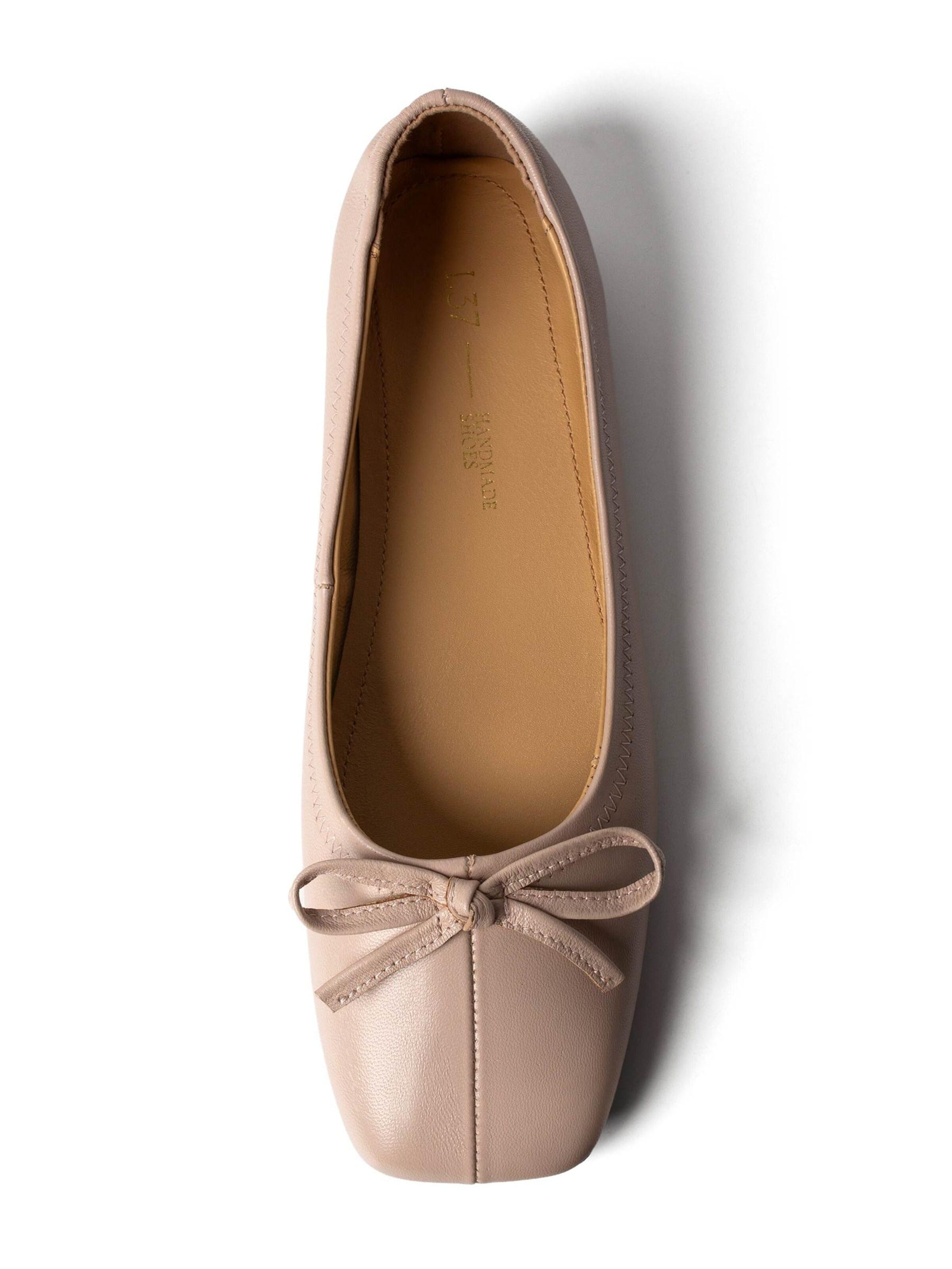 L37 HANDMADE SHOESBalerinke 'GOLDEN HOURS WE HAD' - roza boja