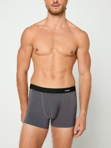 Boxers ' Bambus ' Nur Die en gris : devant