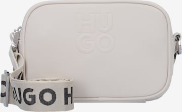 HUGO Red Crossbody Bag 'Bel' in White: front