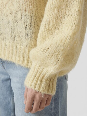 americandreams Oversizepullover 'Milana Mohair'‌‌‌‌‌‌‌‌‌‌ in Gelb